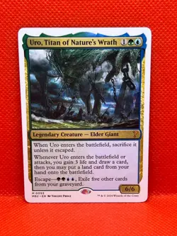 MTG Uro, Titan of Nature's Wrath(White Border) Mystery Booster 2 Regular - Image 1