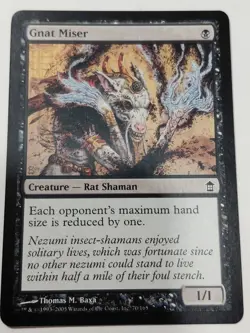 MTG Magic the Gathering Gnat Miser (70/170) Saviors of Kamigawa NM - Image 1