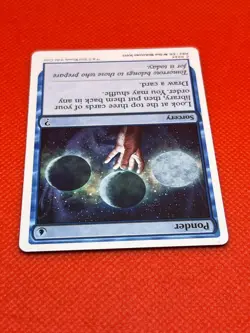 MTG Ponder(White Border) Mystery Booster 2 Regular - Image 3