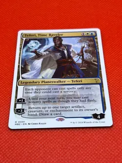 MTG Teferi, Time Raveler(White Border) Mystery Booster 2 Regular - Image 2
