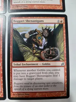 MtG Boggart Shenanigans NM x4 - Lorwyn - Image 5