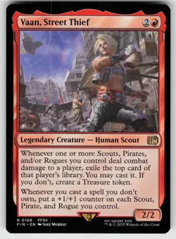 Vaan, Street Thief R FINAL FANTASY 168 MTG - Image 1