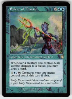 Bident of Thassa (Retro Frame) R Commander: The Brothers' War 80 MTG - Image 1