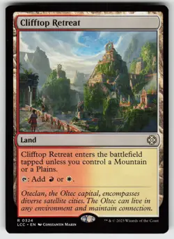 Clifftop Retreat R Commander: The Lost Caverns of Ixalan 324 MTG - Image 1