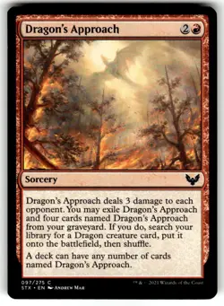 Dragon's Approach Strixhaven: School of Mages Regular MTG - Image 1