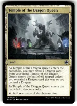 Temple of the Dragon Queen Adventures in the Forgotten Realms Regular MTG - Image 1