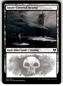 Snow-Covered Swamp (280) Kaldheim Regular MTG - Image 1