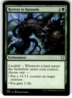 Retreat to Kazandu Commander Legends Regular MTG - Image 1