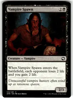 Vampire Spawn Adventures in the Forgotten Realms Regular MTG - Image 1