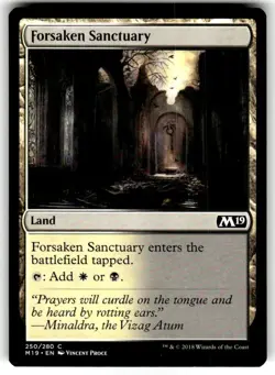Forsaken Sanctuary Core Set 2019 Regular MTG - Image 1