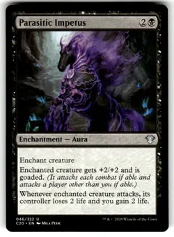 Parasitic Impetus Commander 2020 Regular MTG NM - Image 1