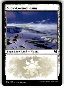 Snow-Covered Plains (277) Kaldheim Regular MTG - Image 1