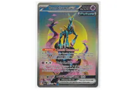 Pokemon Iron Crown ex - Temporal Forces 206/162 Special Illustration Rare NM - Image 1