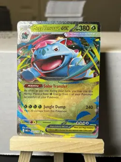 Pokemon TCG Mega Evolution Mega Venusaur EX 003/132 Double Rare - Image 1