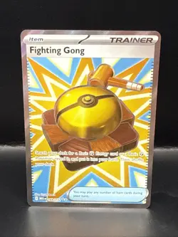 Pokemon Fighting Gong 168/132 Ultra Rare Full Art Mega Evolution English - Image 1