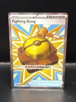 Pokemon Fighting Gong 168/132 Ultra Rare Full Art Mega Evolution English - Image 2