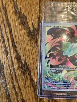Pokemon Bulbasaur Mega Evolution 133/132 English BOX TOPPER SEALED - Image 2