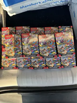 Lot of 14 Pokemon MEGA EVOLUTION Booster Bundles Pokemon Sealed new - Image 1