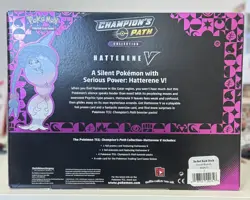 Pokemon TCG Champions Path Hatterene V Collection Box New Factory Sealed - Image 2