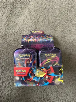 Pokemon TCG Mega Evolution MEGA HEROES MINI TIN (10 Tin) - Image 1