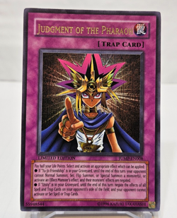 Judgment of the Pharaoh JUMP-EN008 Ultra Rrare Limited Edition Promo Yugioh 7758 - Image 1