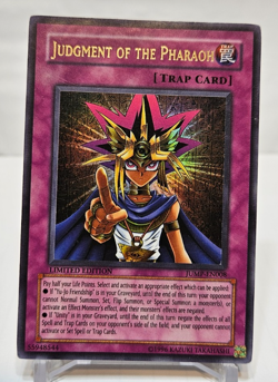 Judgment of the Pharaoh JUMP-EN008 Ultra Rrare Limited Edition Promo Yugioh 7757 - Image 1