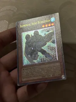 Yugioh Elemental Hero Bubbleman CRV-EN014 Ultimate Rare NA ENHANCED - Image 4