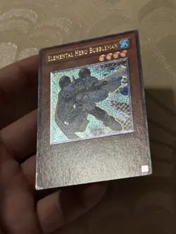 Yugioh Elemental Hero Bubbleman CRV-EN014 Ultimate Rare NA ENHANCED - Image 5