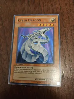 Cyber Dragon yugioh CRV-EN015 1st Ed. yu-gi-oh card CRVEN015 - Image 1