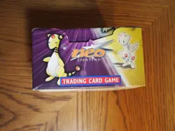 Pokemon 2002 1st Edition Neo Destiny empty card box - Image 2