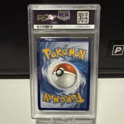 PSA 9 MINT Pokemon Card Charizard ex #161 Black Star Promo Scarlett&Violet 2024 - Image 2