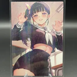 Kanao Tsuyuri: Demon Slayer Anime Waifu Card Doujin ACG Goddess Holo - Image 1