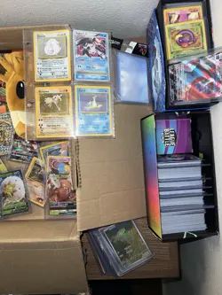 Entire Pokemon Card Collection Lot Box Wotc Vintage Box Holo Base Set 1000+ - Image 4