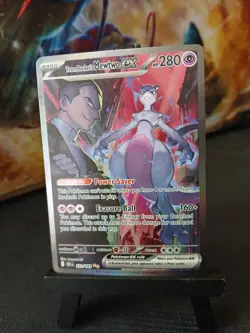 Team Rockets Mewtwo EX 231/182 Destined Rivals English Pokemon Card - Image 5