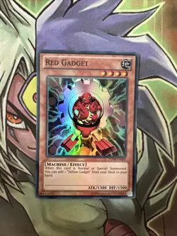 TU08-EN003 Red Gadget Super Rare Unlimited Edition NM Yugioh Card - Image 1