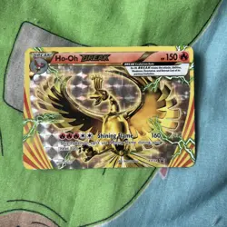 Pokemon TCG Ho-Oh Break XY154 XY Holo Black Star Promo LP 2016 Card - Image 1