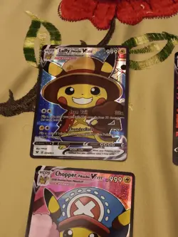 6 Pikachu Pokemon Card Holo GX VSTAR VMAX GX EX Cosplay Art - Image 2