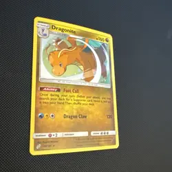 Pokemon TCG Sun & Moon Dragonite Card 119/181 Cosmos Holo Rare Promo - Image 2