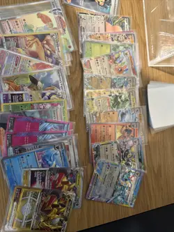 Pokemon cards Lot With Acrylic Case And Penny Sleeves - Image 3