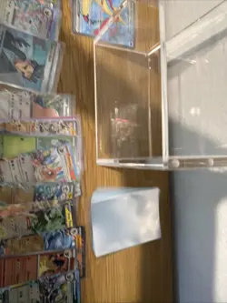 Pokemon cards Lot With Acrylic Case And Penny Sleeves - Image 4