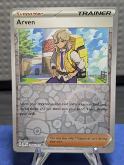 Pokemon TCG Arven Reverse Holo Uncommon Card 186/197 Obsidian Flames - Image 1