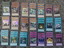 Yugioh Ogdoadic Deck; good condition, 57 cards, extra deck and 2x Ogdoabyss - Image 1