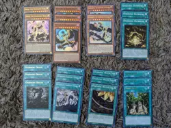 Yugioh Ogdoadic Deck; good condition, 57 cards, extra deck and 2x Ogdoabyss - Image 3