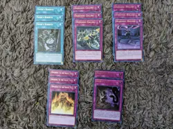 Yugioh Ogdoadic Deck; good condition, 57 cards, extra deck and 2x Ogdoabyss - Image 4