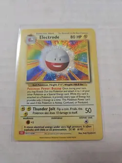 🔥Pokemon TCG-Electrode-011/034-Trading Card Game Classic-Holo🔥 - Image 1
