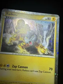 Raikou HGSS19 Holo Card High-Quality Promo Edition - Image 2