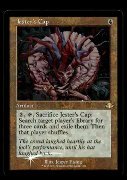 Jester's Cap (Retro Frame) 381 Foil R Dominaria Remastered - Image 1
