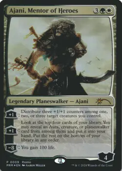 MTG Ajani, Mentor of Heroes (Deluxe Commander Kit) Foil NM Unique and Miscellane - Image 1