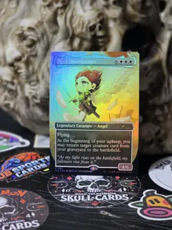 ☠☠ Reya Dawnbringer (Rainbow Foil) Secret Lair Drop Foil - Image 1