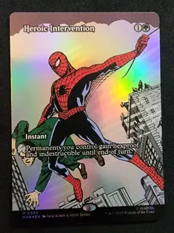Heroic Intervention 0034 Regular Borderless Marvels Spider-Man - Image 1